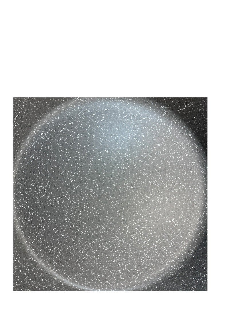 بيرفكت كيتشن طقم قدور جرانيت بسطح غير قابل للإلتصاق بمقابض من الباكليت و أغطية زجاجية مقاومة للحرارة مكون من 7 قطع رمادي فاتح - Image 4